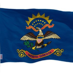 North Dakota State Flag 150D Printed Polyester 3x5 Ft