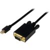 StarTech.com 10 ft Mini DisplayPort™ to VGA Adapter Converter Cable - mDP to VGA 1920x1200 - Black