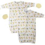 Unisex Newborn Baby 4 Piece Gown Set Nc_0768