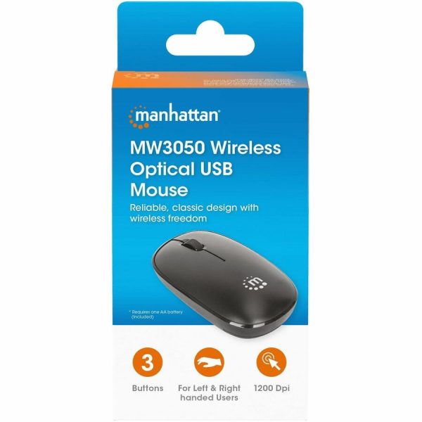 Manhattan MW3050 Wireless Optical USB Mouse - Image 9
