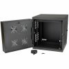 Eaton Tripp Lite Series SmartRack 12U Switch-Depth Wall-Mount Small Rack Enclosure for Harsh Environments, Hinged Back - Image 9