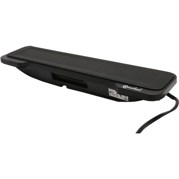 Connectland CL-SPK20138 2.0 Portable Speaker System - 5 W RMS - Black - Image 2
