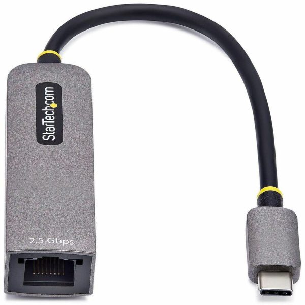 StarTech.com 2.5GbE USB-C to Ethernet Adapter, 100W PD Pass-Through, NBASE-T NIC, USB 3.0 Type-C 2.5/1G Multi Speed Network, USB 3.1 RJ45 - Image 3