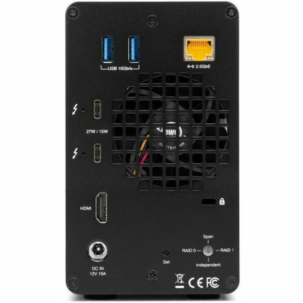 OWC 12TB Gemini Thunderbolt (40Gb/s) Dock And Dual-Drive HDD RAID External Storage Solution - Image 3