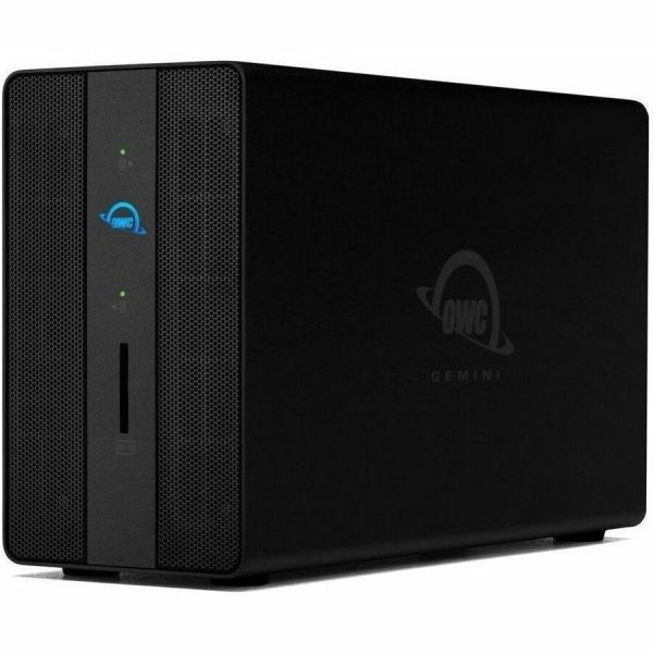OWC 12TB Gemini Thunderbolt (40Gb/s) Dock And Dual-Drive HDD RAID External Storage Solution - Image 4