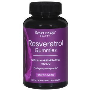 Reserveage Nutrition - Resveratrol Gummies - EA of 1-60 CT