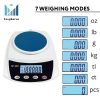Ounce Carat and Gram Scale 0.01g Accuracy 600g Capacity Digital Balance Electronic Scale LCD for Science Lab   USB Charger and AC DC Adapter Included - Image 4