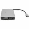 USB-C Portable Dock Multiport Adapter 100W PD 2x HDMI 1x VGA 4x USB-A SD/TF Gigabit RJ45 3.5mm Audio Port - Image 3
