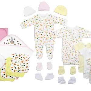 Newborn Baby Girls 21 Pc  Baby Shower Gift Set Ls_0121