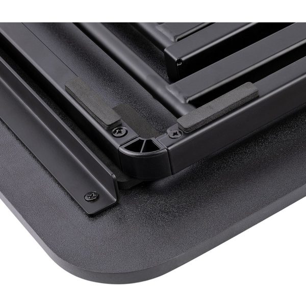 StarTech.com Standing Desk Converter for Laptop, Up to 8kg/17.6lb, Height Adjustable Laptop Riser, Table Top Sit Stand Desk Converter - Image 3