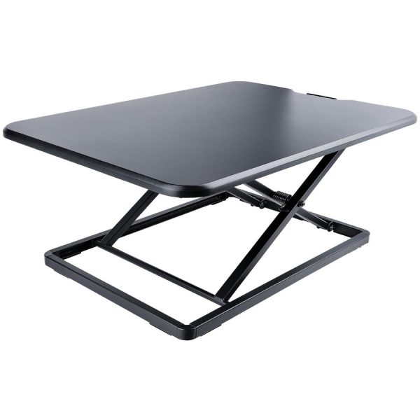 StarTech.com Standing Desk Converter for Laptop, Up to 8kg/17.6lb, Height Adjustable Laptop Riser, Table Top Sit Stand Desk Converter - Image 9