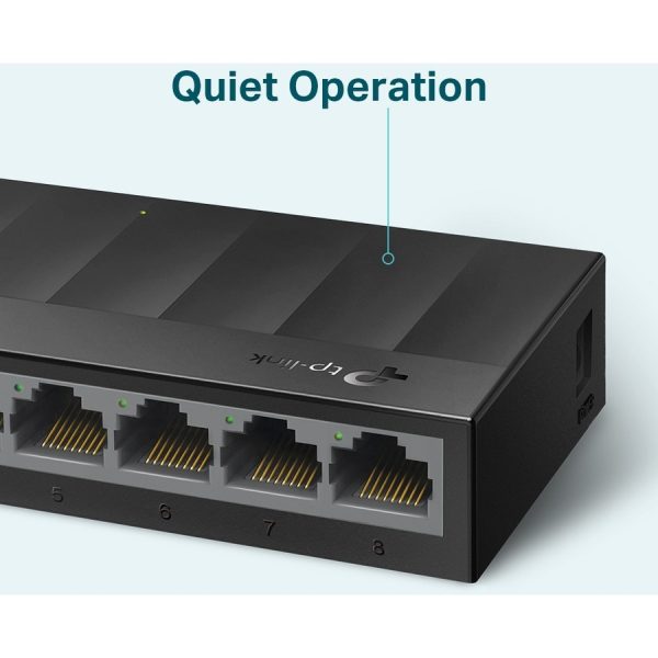 TP-Link LS1008G - Litewave 8 Port Gigabit Ethernet Switch - Image 2