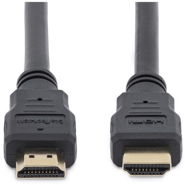 StarTech.com 8ft/2.4m HDMI Cable, 4K High Speed HDMI Cable with Ethernet, Ultra HD 4K 30Hz Video, HDMI 1.4 Cable, HDMI Monitor Cord, Black - Image 3