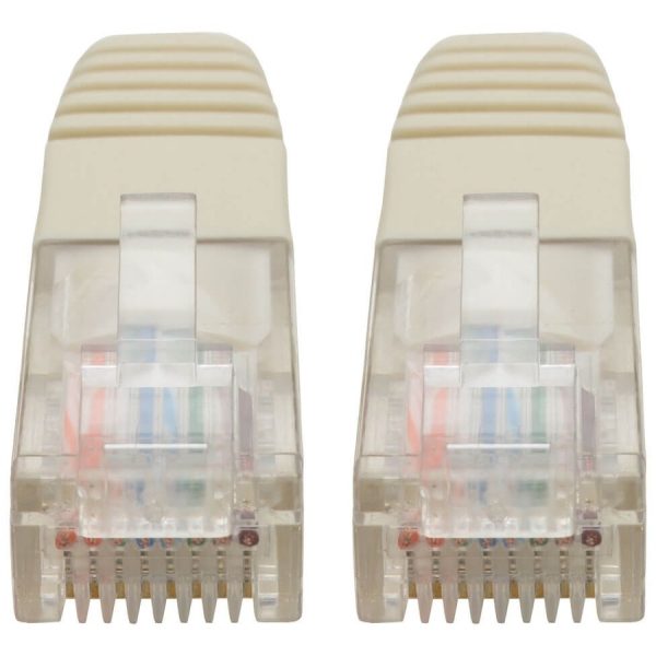 Eaton Tripp Lite Series Cat5e 350 MHz Molded (UTP) Ethernet Cable (RJ45 M/M), PoE - White, 3 ft. (0.91 m) - Image 2