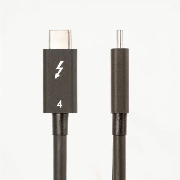 StarTech.com 3ft (1m) Thunderbolt 4 Cable, 40Gbps, 100W PD, 4K/8K Video, Intel-Certified, Compatible w/Thunderbolt 3/USB 3.2/DisplayPort - Image 2