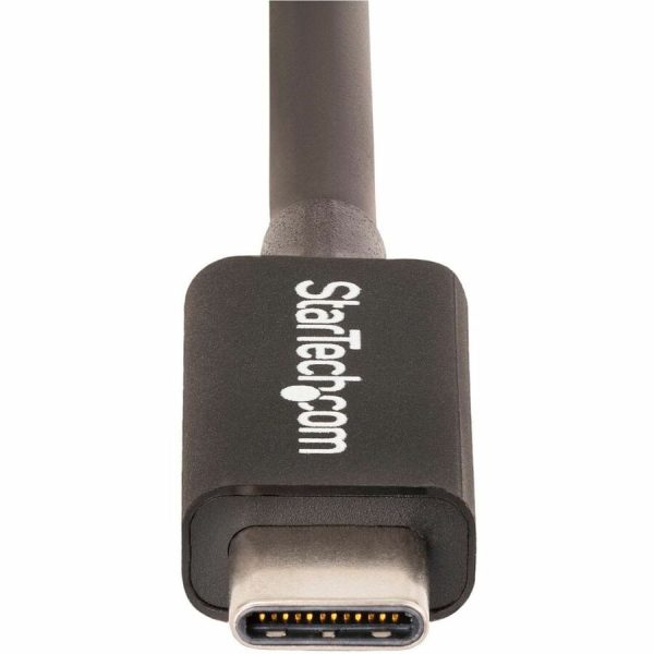 StarTech.com 3ft (1m) Thunderbolt 4 Cable, 40Gbps, 100W PD, 4K/8K Video, Intel-Certified, Compatible w/Thunderbolt 3/USB 3.2/DisplayPort - Image 4
