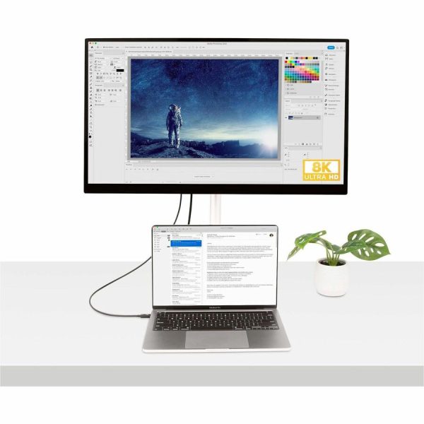 StarTech.com 3ft (1m) Thunderbolt 4 Cable, 40Gbps, 100W PD, 4K/8K Video, Intel-Certified, Compatible w/Thunderbolt 3/USB 3.2/DisplayPort - Image 5