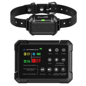 Wireless Dog Fence & Forbidden Area   High Precision Wireless Containment System for Up to 1 Acre Real Time Distance Monitoring Indoor & Outdoor Medium to Large Dogs 6 23in   Plus Version