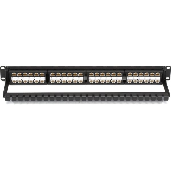 Black Box CAT5e Feed-Through Patch Panel - 1U, Unshielded, 48-Port - Image 2