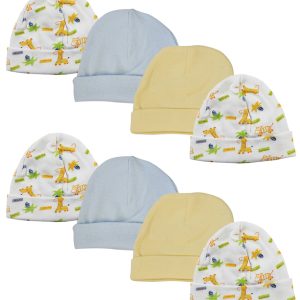 Baby Boy Infant Caps (pack Of 8) Nc_0311