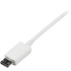 StarTech.com 1m White Micro USB Cable - A to Micro B - Image 3