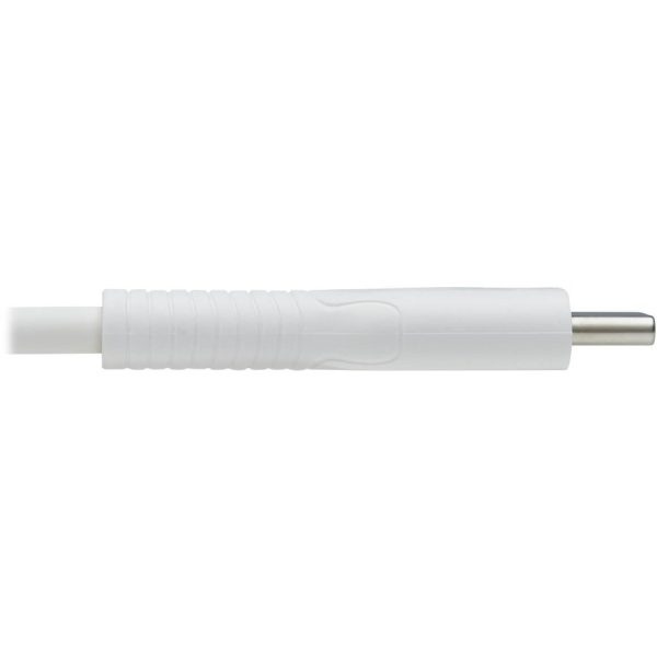 Eaton Tripp Lite Series Safe-IT USB-C to Lightning Sync/Charge Antibacterial Cable (M/M), MFi Certified, White, 1 m (3.3 ft.) - Image 5