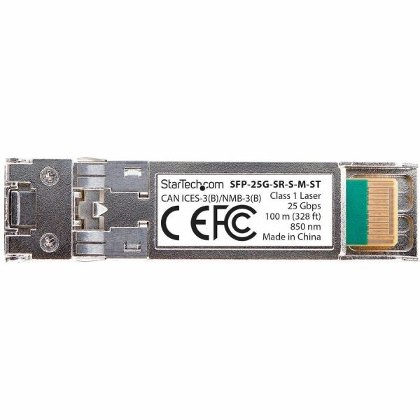 StarTech.com MSA-Compliant SFP-25G-SR-S SFP28 Module, 25Gb Multimode Fiber (MMF), 25GBASE-SR LC Transceiver, 850nm, 100m (328ft), DDM/DOM - Image 4