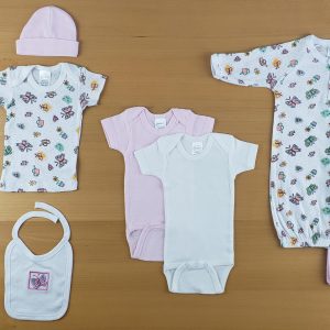 Newborn Girls 10 Pc Baby Shower Gift Set Ls_0652