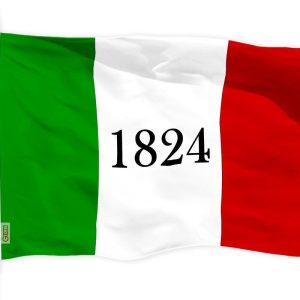 G128 Alamo 1824 Texas Historical Flag | 3x5 Ft | Printed 150D Polyester - Indoor/Outdoor, Vibrant Colors, Brass Grommets, Quality Polyester, Much Thicker More Durable Than 100D 75D Polyester