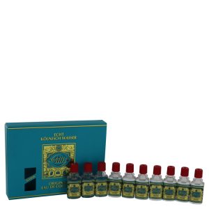 4711 Gift Set -- Includes Ten (10) Travel size Eau De Cologne .10 oz in a gift box for Men