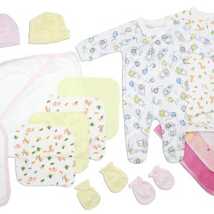 Newborn Baby Girls 18 Pc  Baby Shower Gift Set Ls_0105