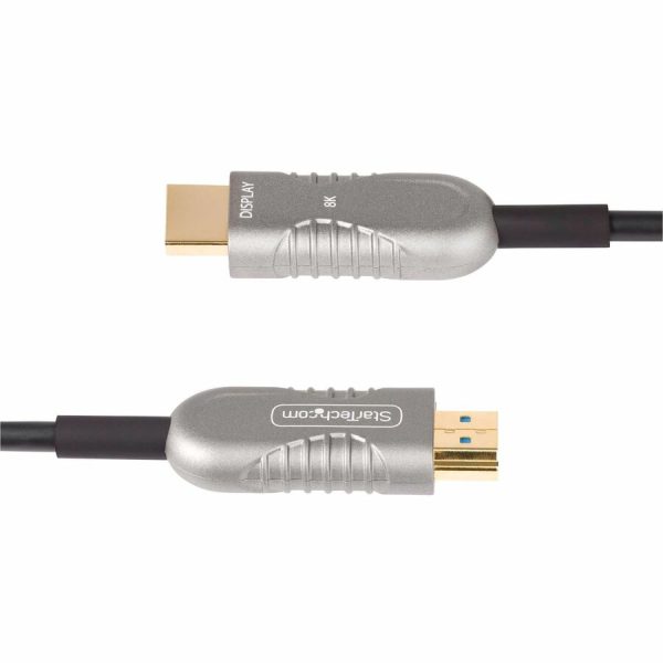 StarTech.com 100ft (30.4m) HDMI 2.1 Hybrid Active Optical Cable (AOC), CMP, Plenum Rated, 8K Ultra High Speed HDMI 2.1/2.0 Cable, 48Gbps - Image 3