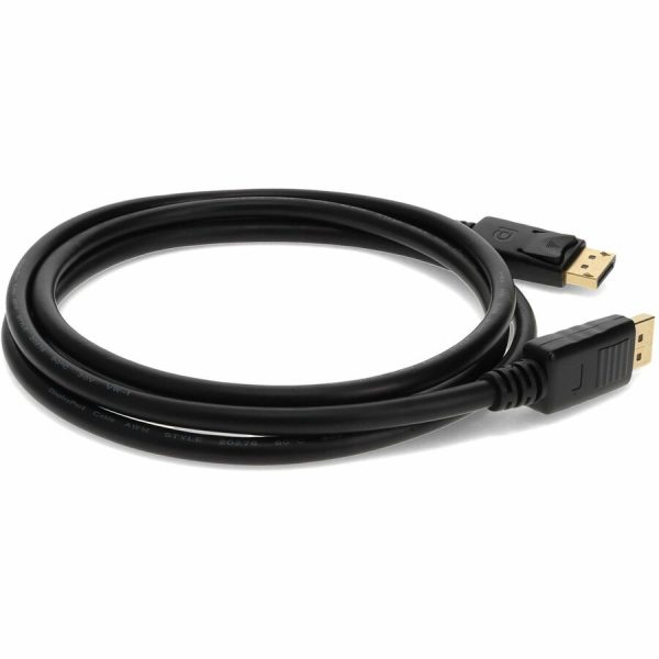 6ft Lenovo 0A36537 Compatible DisplayPort 1.2 Male to DisplayPort 1.2 Male Black Cable For Resolution Up to 2560x1600 (WQXGA) - Image 6
