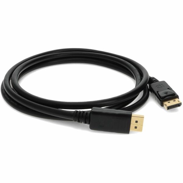 6ft Lenovo 0A36537 Compatible DisplayPort 1.2 Male to DisplayPort 1.2 Male Black Cable For Resolution Up to 2560x1600 (WQXGA) - Image 7