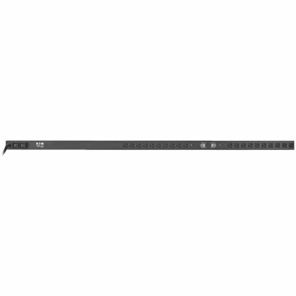 Eaton Tripp Lite Series 2.88kW Single-Phase Local Metered PDU with ISOBAR Surge Protection, 120V, 3840 Joules, 20 NEMA 5-15/20R Outlets, L5-30P Input, 10 ft. Cord, 0U Vertical - Image 2