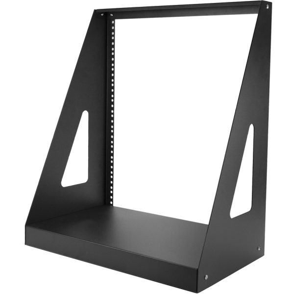 StarTech.com 2-Post 12U Heavy-Duty Desktop Server Rack, Small Open Frame 19in Network Rack for Home/Office IT Equipment, TAA Compliant - Image 2