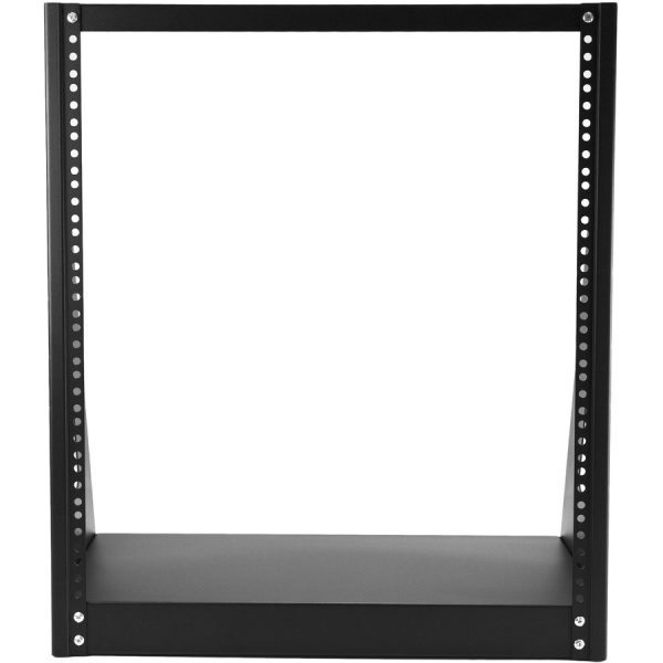 StarTech.com 2-Post 12U Heavy-Duty Desktop Server Rack, Small Open Frame 19in Network Rack for Home/Office IT Equipment, TAA Compliant - Image 3