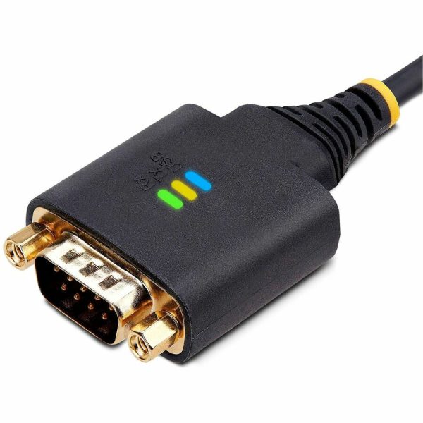 StarTech.com 6.6ft (2m) USB to Serial Adapter Cable, COM Retention, FTDI, DB9 RS232, Interchangeable DB9 Screws/Nuts, Windows/macOS/Linux - Image 8