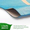 G128 Garden Flag Happy Easter Rabbit Gnome with Eggs 12"x18" Blockout Fabric - Image 4