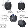 Ultimate Ears WONDERBOOM 4 Portable Waterproof Bluetooth Speaker With Big Bass and 360-Degree Sound, Dustproof Floating Speaker With 131ft (40m) Range, Black - Image 5