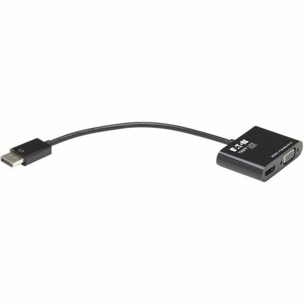 Eaton Tripp Lite Series DisplayPort to VGA/HDMI All-in-One Converter Adapter, DP ver 1.2, 4K 30 Hz HDMI - Image 5