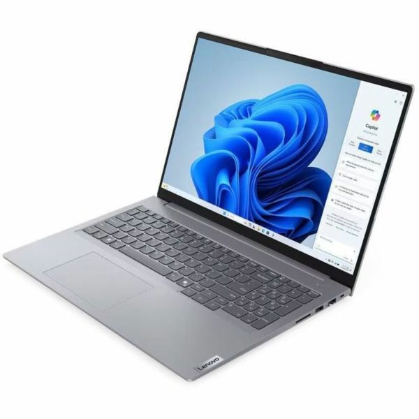 Lenovo ThinkBook 16 G7 ARP 21MW0002US 16" Touchscreen Notebook - WUXGA - AMD Ryzen 5 7535HS - 16 GB - 512 GB SSD - English (US) Keyboard - Arctic Gray - Image 5