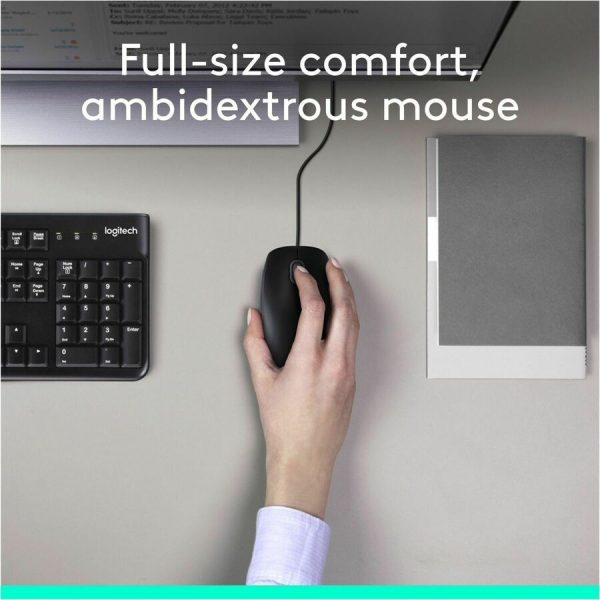 Logitech MK120 Desktop Corded Combo Set - Image 2