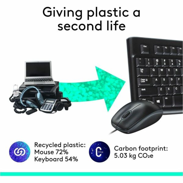 Logitech MK120 Desktop Corded Combo Set - Image 4