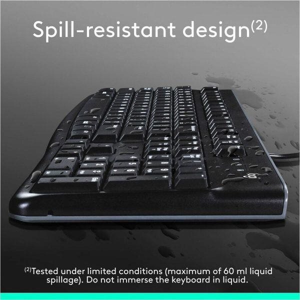 Logitech MK120 Desktop Corded Combo Set - Image 5