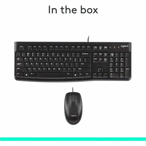 Logitech MK120 Desktop Corded Combo Set - Image 8