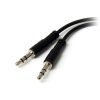 StarTech.com 3.5mm 4 Position to 2x 3 Position 3.5mm Headset Splitter Adapter - F/M - Image 2