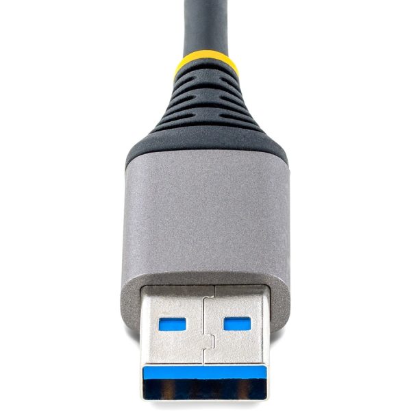 StarTech.com 4-Port USB Hub, USB 3.0 5Gbps, Bus Powered, USB-A to 4xA w/ Optional Auxiliary Power, Portable Laptop USB Hub, 1ft/30cm Cable - Image 4