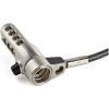 StarTech.com 6.5' (2m) 3-in-1 Universal Laptop Cable Lock - 4-Digit Combination Security Lock for K-Slot, Nano & Wedge Slot Desktop/Laptop - Image 2