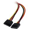 StarTech.com 12in LP4 to 2x SATA Power Y Cable Adapter - Image 3